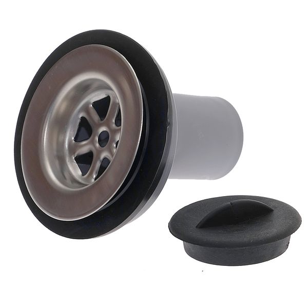 DLS SS Sink Waste 1-1/4" Hose Straight - PROTEUS MARINE STORE