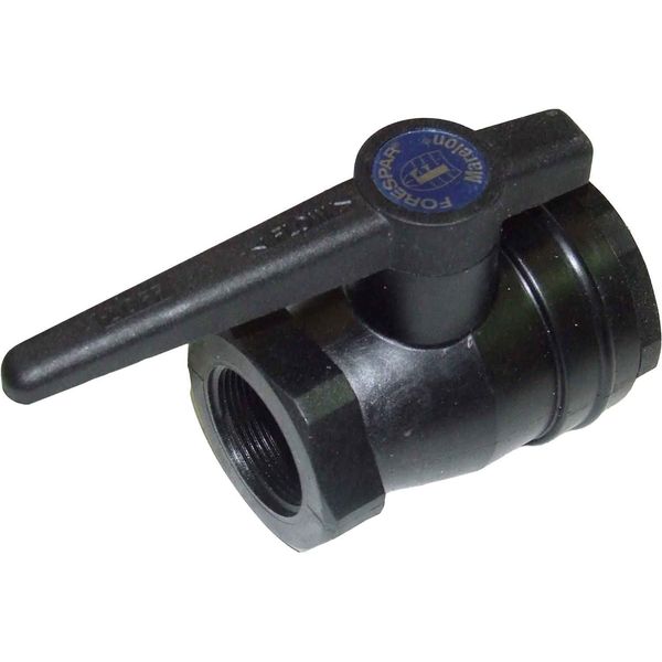 Forespar Ball Valve Plastic 2" BSP - PROTEUS MARINE STORE