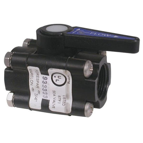 Forespar Valve 1/2" BSP Female Ports - PROTEUS MARINE STORE