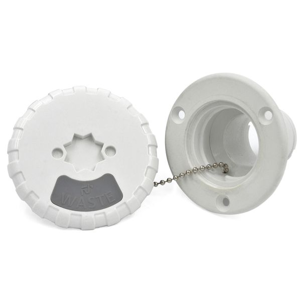 Trem Plastic Deck Filler White Diesel 38mm - PROTEUS MARINE STORE