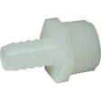 AG Plastic Connector 3/4" NPT - 1/2" Hose - PROTEUS MARINE STORE