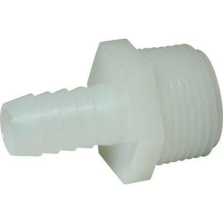 AG Plastic Connector 3/4" NPT - 1/2" Hose - PROTEUS MARINE STORE
