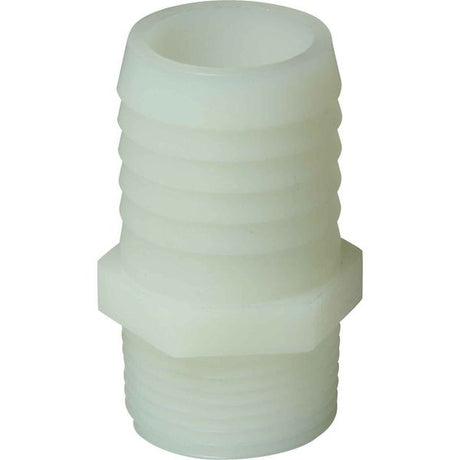 AG Plastic Connector 3/4" NPT - 1" Hose - PROTEUS MARINE STORE