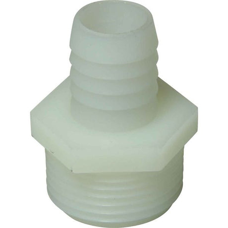 AG Plastic Connector 1" NPT - 3/4" Hose - PROTEUS MARINE STORE