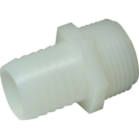 AG Plastic Connector 1" NPT - 1" Hose - PROTEUS MARINE STORE
