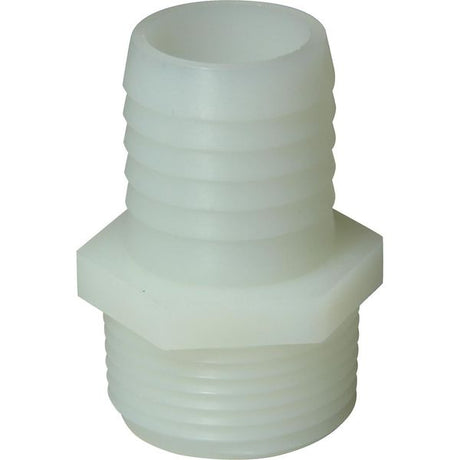 AG Plastic Connector 1" NPT - 1" Hose - PROTEUS MARINE STORE
