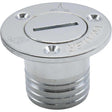Maestrini Chrome Brass Water Deck Filler with Retaining Cap (51mm) - PROTEUS MARINE STORE
