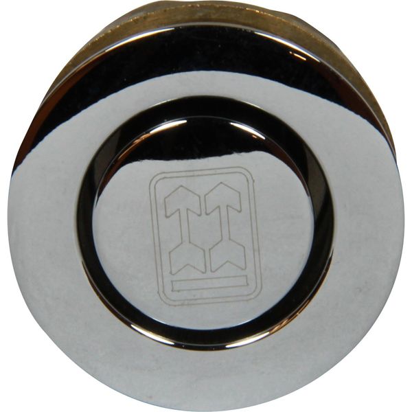 Maestrini Chrome Plated Brass Flush Tank Vent (3/4" BSP to 16mm) - PROTEUS MARINE STORE