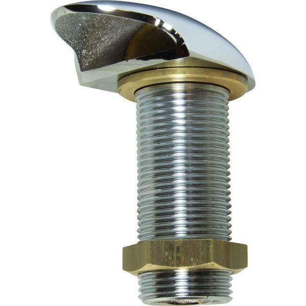 Maestrini Chrome Plated Brass Shell Tank Vent (1" BSP) - PROTEUS MARINE STORE