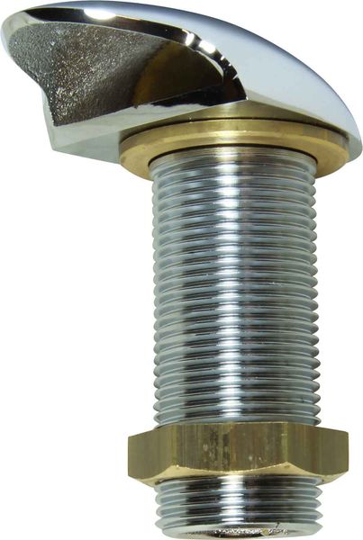 Maestrini Chrome Plated Brass Shell Tank Vent (1-1/4" BSP) - PROTEUS MARINE STORE