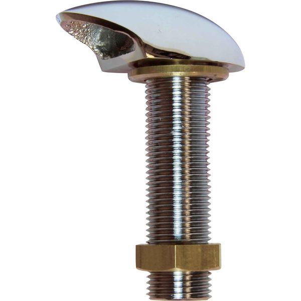 Maestrini Chrome Plated Brass Shell Tank Vent with Gauze (1/2" BSP) - PROTEUS MARINE STORE