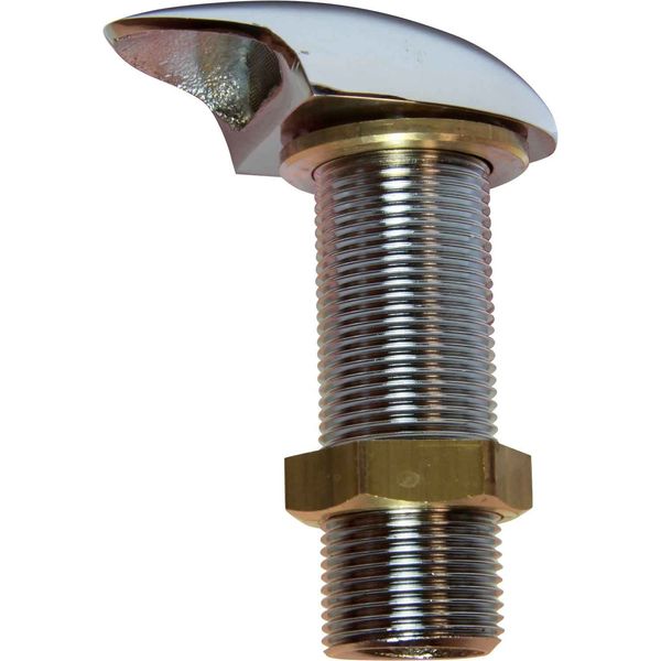 Maestrini Chrome Plated Brass Shell Tank Vent with Gauze (3/4" BSP) - PROTEUS MARINE STORE