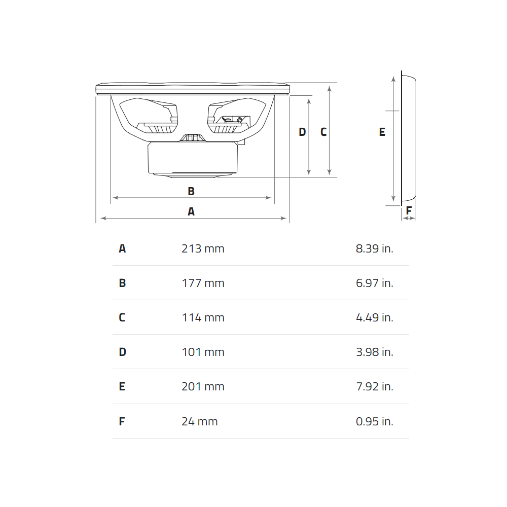 Hertz 300W 8" Cento CS 200 S4 Subwoofer - PROTEUS MARINE STORE
