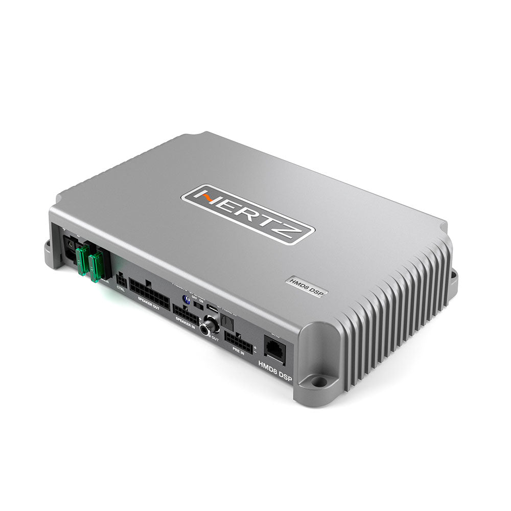 Hertz 8 x 85W HMD8 DSP 8 Channel IP64 Marine Amplifier - 12V - PROTEUS MARINE STORE