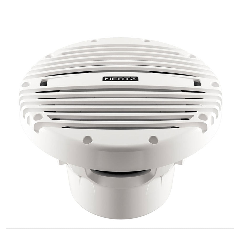 Hertz 500W 10" HMS 10 B-2 2 Ohm IP65 Marine Subwoofer - White - PROTEUS MARINE STORE