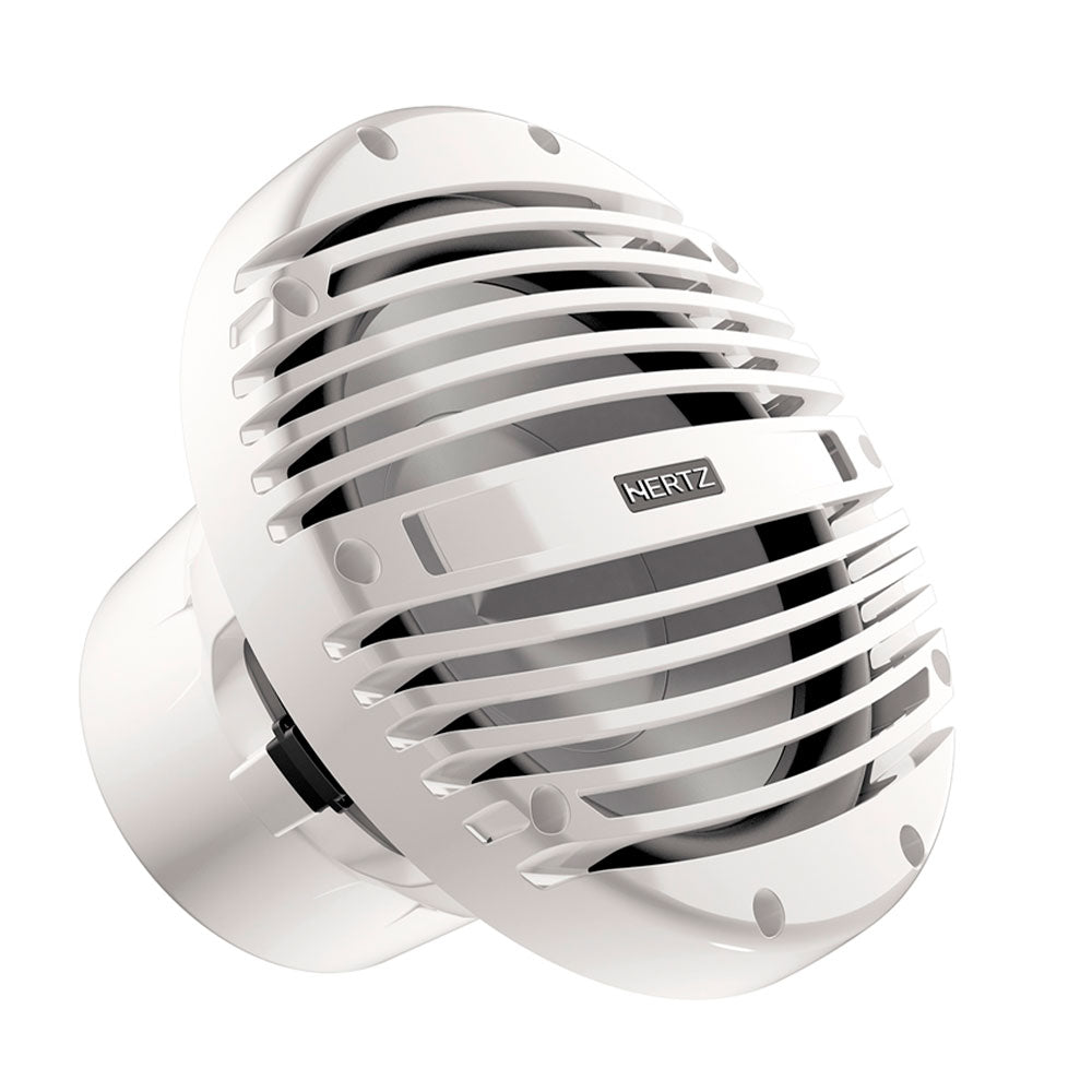 Hertz 500W 10" HMS 10 B-2 2 Ohm IP65 Marine Subwoofer - White - PROTEUS MARINE STORE
