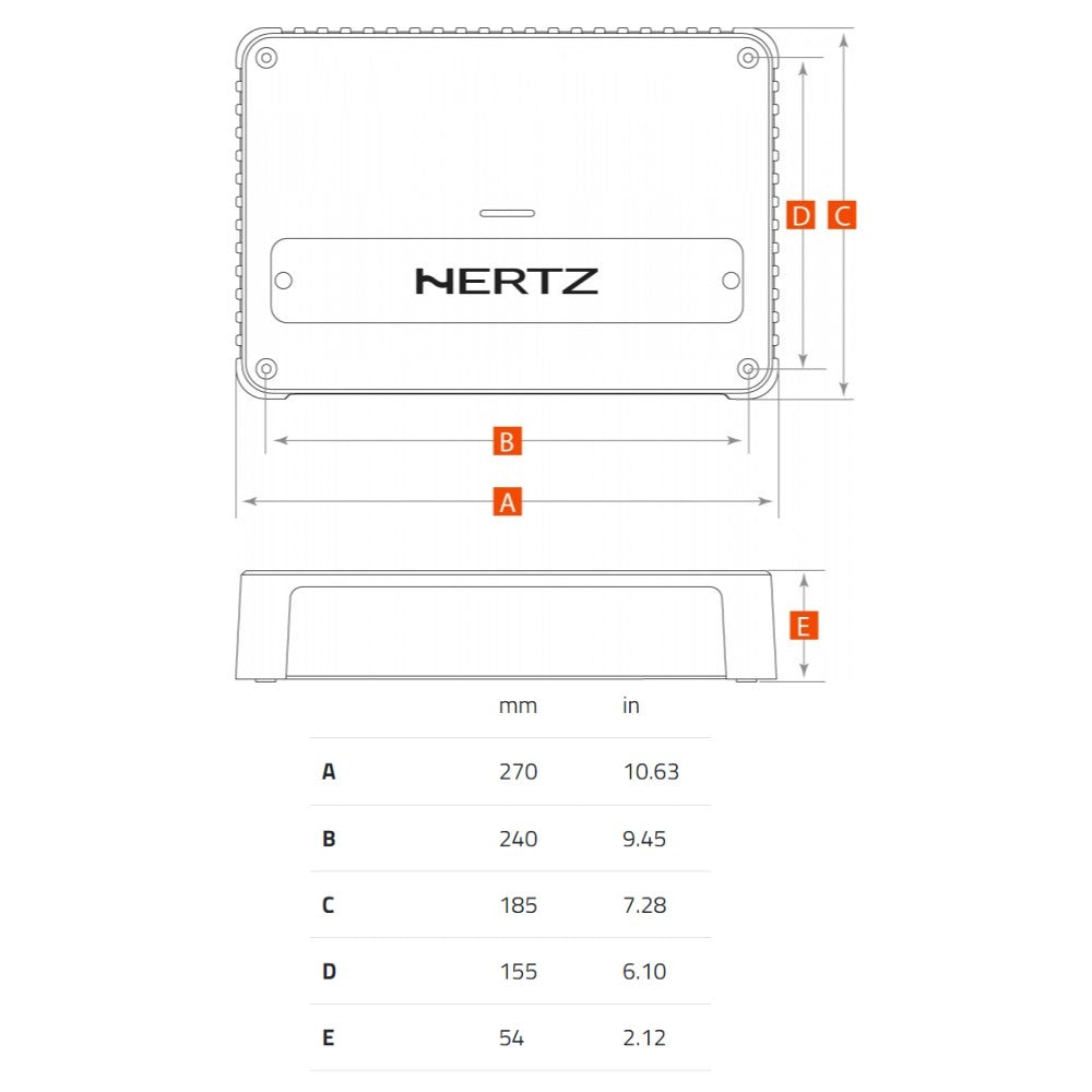 Hertz 1160W Venezia V4 Marine 4-3-2 Channel Amplifier - 12V - PROTEUS MARINE STORE