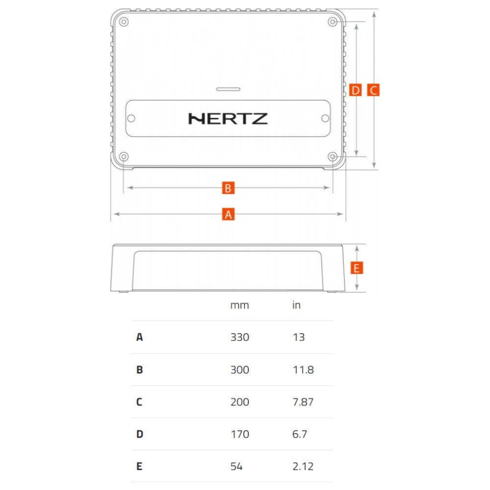 Hertz 1700W Venezia V5 Marine 5-3 Channel Amplifier - 12V - PROTEUS MARINE STORE