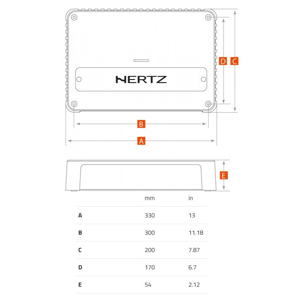 Hertz 1740W Venezia V6 Marine 6-5-4-3 Channel Amplifier - 12V - PROTEUS MARINE STORE