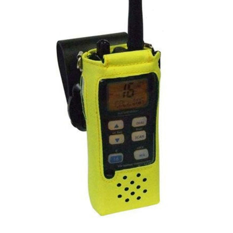 ICOM M71 M73 Belt Case with shoulder strap hi vis - PROTEUS MARINE STORE