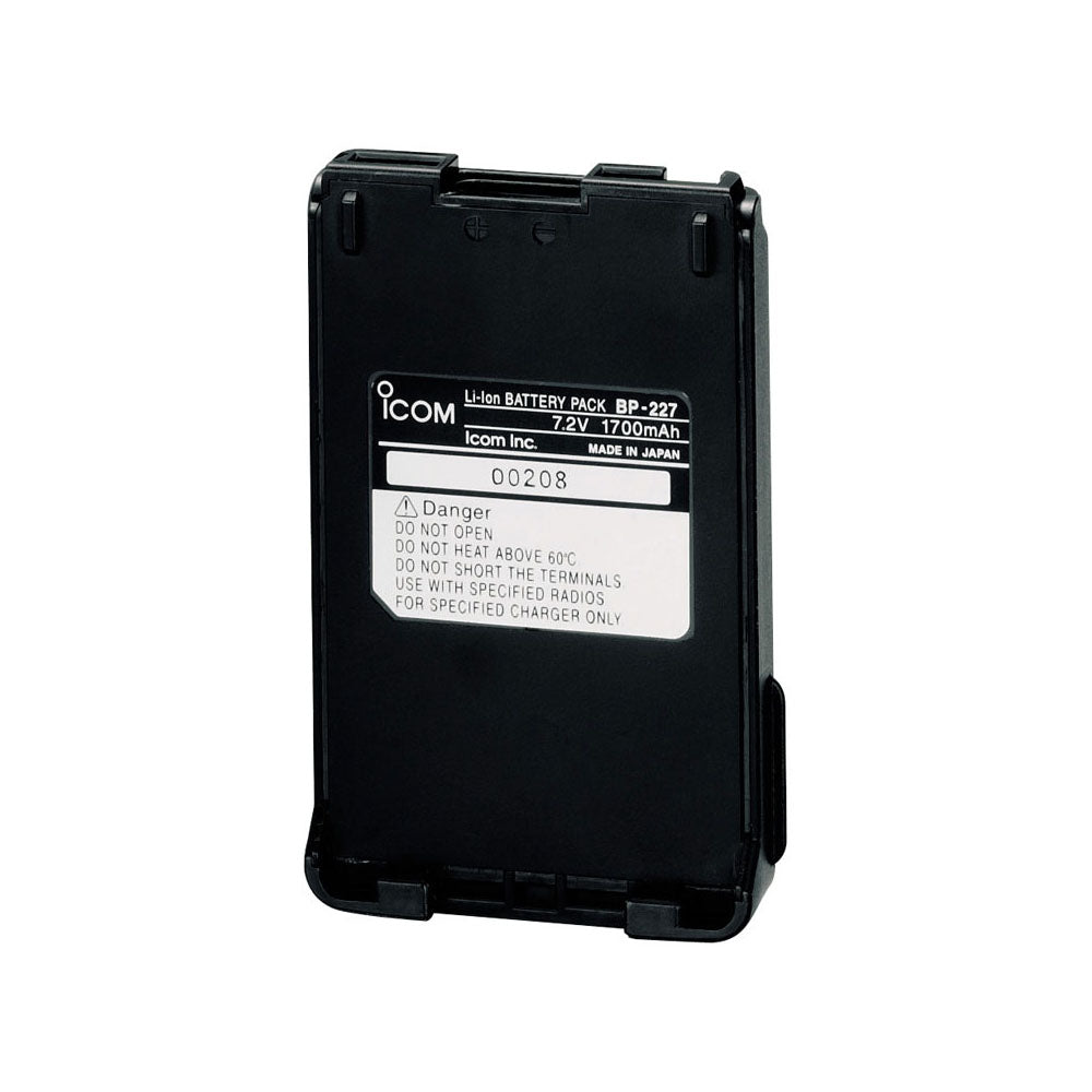 ICOM F51V F61V M87 Lithium Ion Battery Pack 7.2V 1850mAh - PROTEUS MARINE STORE