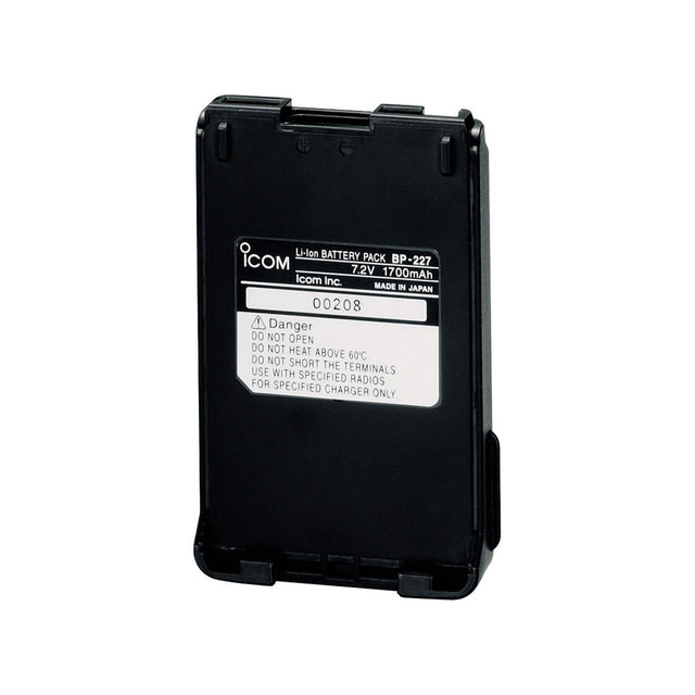 ICOM F51V F61V M87 Lithium Ion Battery Pack 7.2V 1850mAh - PROTEUS MARINE STORE