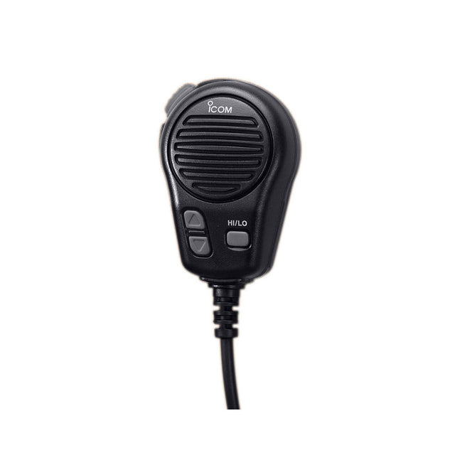 ICOM HM196 Speaker Mic Black - PROTEUS MARINE STORE