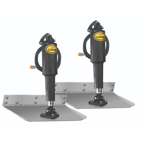 Lenco 9" x 18" Standard Mount Trim Tab Kit - PROTEUS MARINE STORE