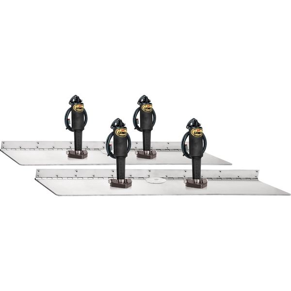 Lenco 16" x 42" Super Strong Trim Tab Kit (12V / Dual Actuator) - PROTEUS MARINE STORE