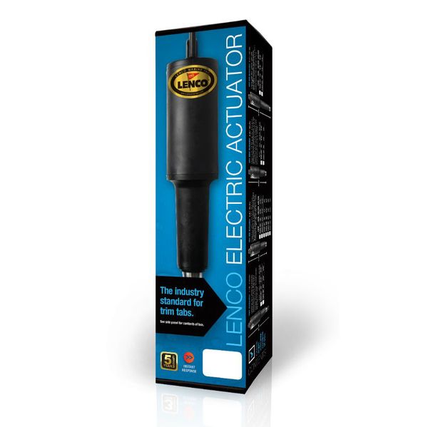 Lenco 2-1/4" Stroke Standard Actuator 24V 5/16" - PROTEUS MARINE STORE