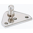 Uflex Stainless Steel Gas Spring Ball Joint Flat Mount Bracket - PROTEUS MARINE STORE