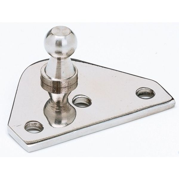 Uflex Stainless Steel Gas Spring Ball Joint Flat Mount Bracket - PROTEUS MARINE STORE