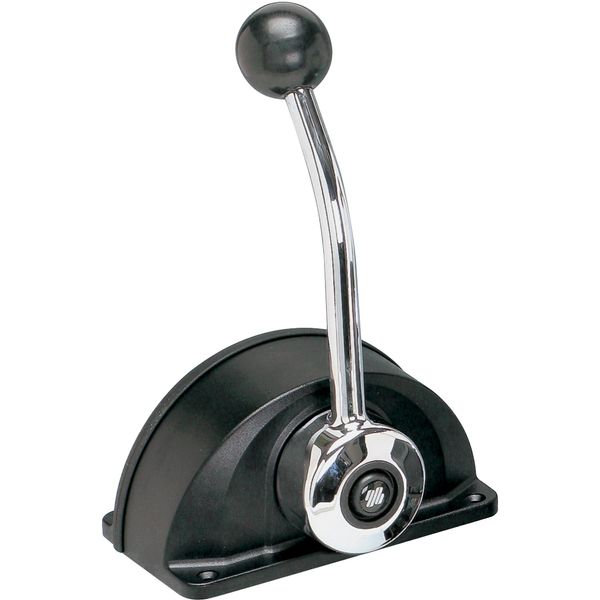 Ultraflex Low Single Lever Top Mount Control Black - PROTEUS MARINE STORE
