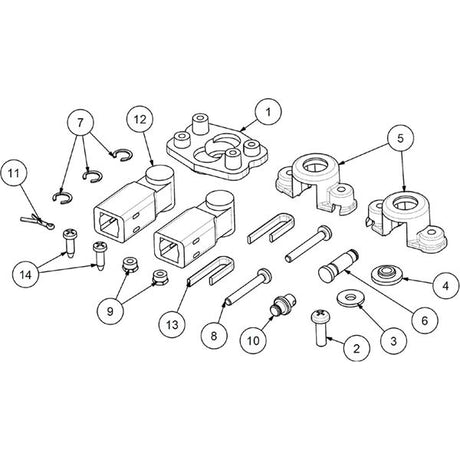Ultraflex K75 Cable Connection Kit for B110 Control & C36 MACH36 Cable - PROTEUS MARINE STORE