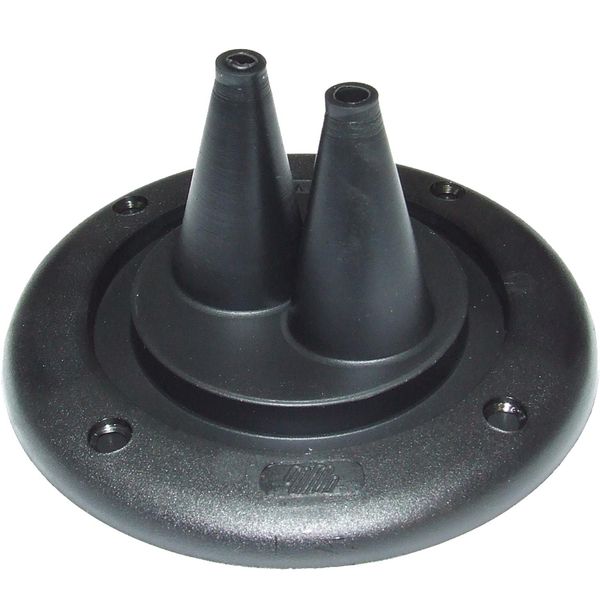 Ultraflex Twin Cable Gaiter / Grommet 105mm OD Black - PROTEUS MARINE STORE