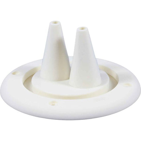 Ultraflex Twin Cable Gaiter / Grommet 105mm OD White - PROTEUS MARINE STORE