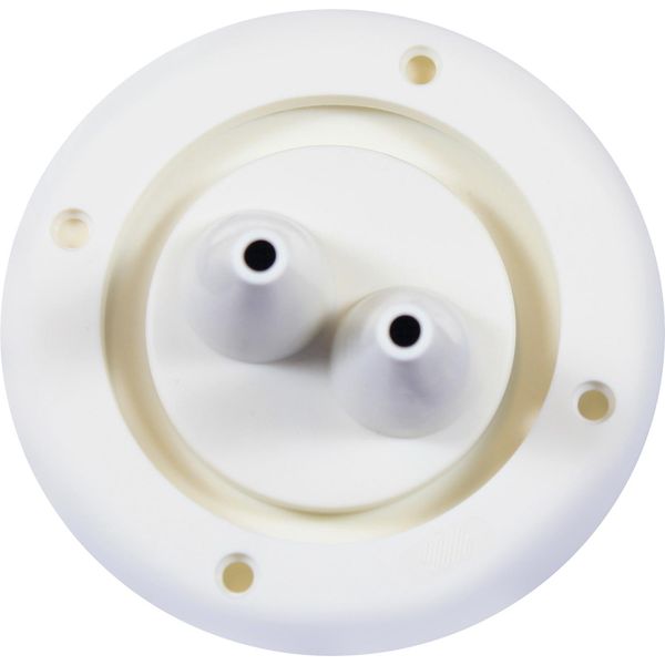 Ultraflex Twin Cable Gaiter / Grommet 105mm OD White - PROTEUS MARINE STORE