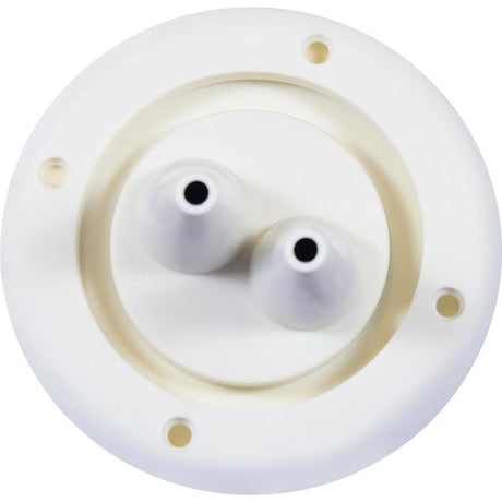 Ultraflex Twin Cable Gaiter / Grommet 105mm OD White - PROTEUS MARINE STORE
