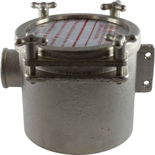Maestrini Brass Bracket Mounted Water Strainer (3/4" BSP Female) - PROTEUS MARINE STORE