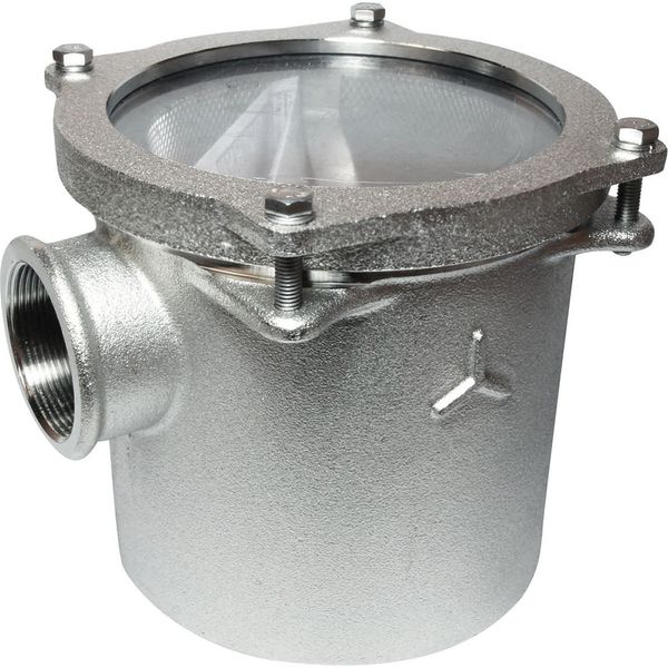 Maestrini Bronze Bracket Mounted Water Strainer (2" BSP Female) - PROTEUS MARINE STORE