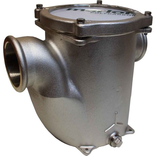 Maestrini Bronze Base Mounted Water Strainer (3" BSP Female) - PROTEUS MARINE STORE