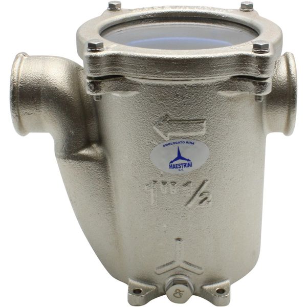 Maestrini DZR Base Mounted Water Strainer (1-1/2" BSP Female) - PROTEUS MARINE STORE