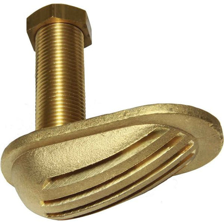 Maestrini Brass Water Intake Scoop (Oval / 1/2" BSP) - PROTEUS MARINE STORE