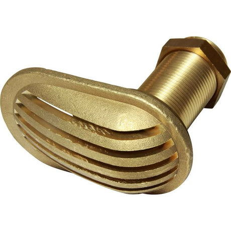 Maestrini Brass Water Intake Scoop (Full Slot / 1" BSP) - PROTEUS MARINE STORE