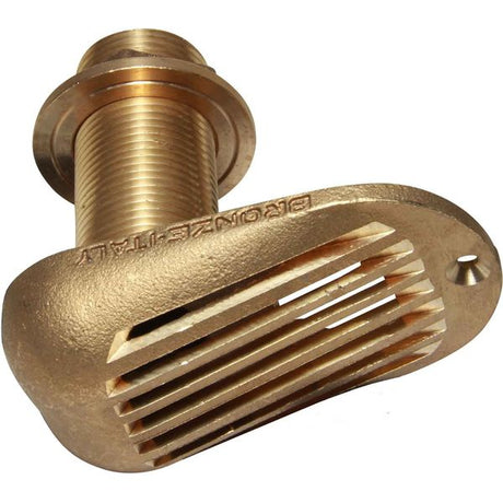 Maestrini Bronze Water Intake Scoop (Wedge / 1" BSP) - PROTEUS MARINE STORE