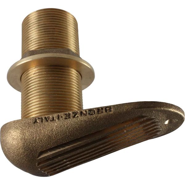 Maestrini Bronze Water Intake Scoop (Wedge / 1-1/2" BSP) - PROTEUS MARINE STORE