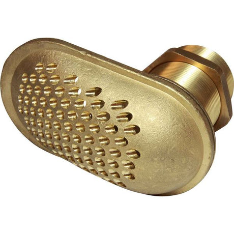 Maestrini Brass Water Intake Scoop (Drilled / 2" BSP) - PROTEUS MARINE STORE