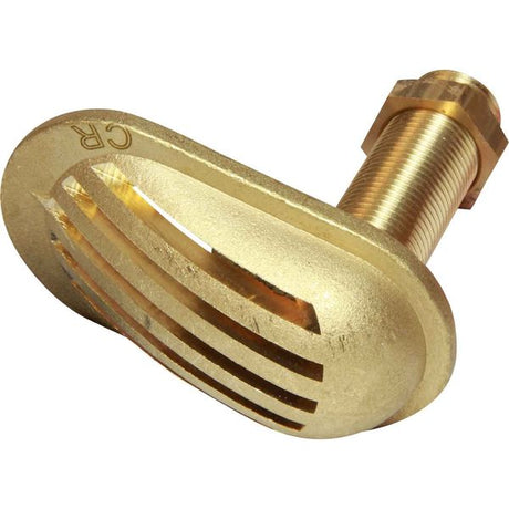 Maestrini DZR Water Intake Scoop (Oval / 1/2" BSP) - PROTEUS MARINE STORE