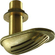 Maestrini DZR Water Intake Scoop (Oval / 3/4" BSP) - PROTEUS MARINE STORE