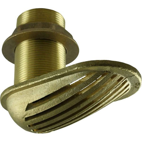 Maestrini DZR Water Intake Scoop (Oval / 1-1/2" BSP) - PROTEUS MARINE STORE